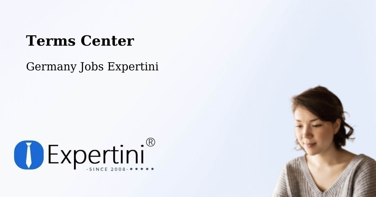 Terms of Service – Bad Bellingen - Germany Jobs Expertini